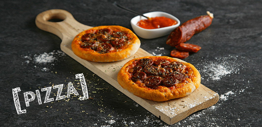Pizza mit Campofrio Chorizo